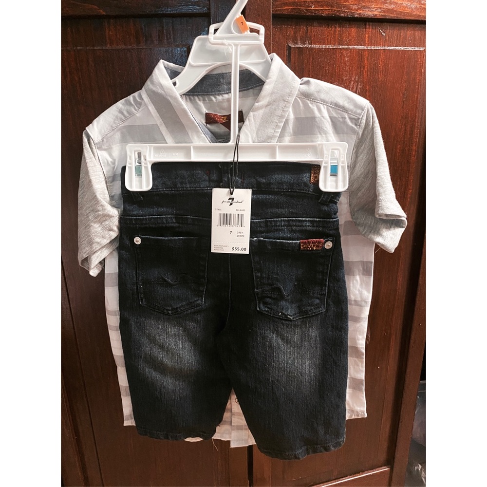 New with Tags 7 for all Mankind Two-piece Set